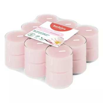 Velas perfumadas BOLSIUS True Scents Magnolia – 18 unid., 4 h de duração