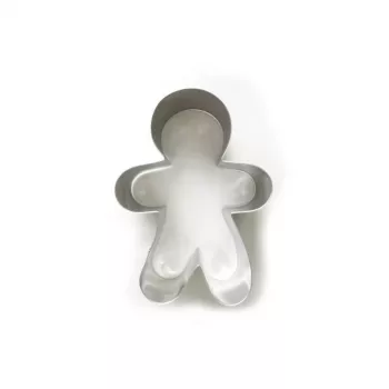 Forma de bolo homem de gengibre GUARDINI 20 x 14,7 cm revestimento antiaderente aço carbono