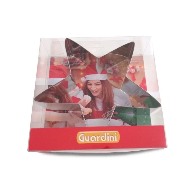 Forma de bolo estrela de Natal GUARDINI 20 x 20 cm forma antiaderente de aço carbono