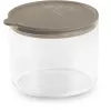 Comedouro redondo GIOSTYLE Con.Tengo S 0,7L cinzento-castanho
