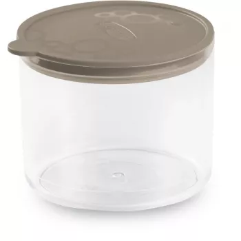Comedouro redondo GIOSTYLE Con.Tengo S 0,7L cinzento-castanho