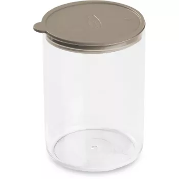 Comedouro redondo GIOSTYLE Con.Tengo M 1,2L cinzento-castanho