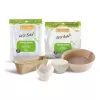 Formas redondas de papel vegetal GUARDINI Easy Bake Bio Ø34cm branco conjunto de 2
