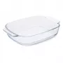 Assadeira de vidro GUARDINI retangular vidro borossilicato 34x22,5x6 cm / 2,7 L