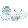 Assadeira de vidro GUARDINI retangular vidro borossilicato 34x22,5x6 cm / 2,7 L