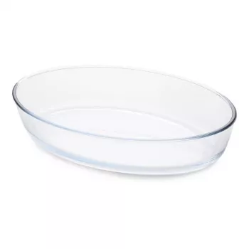 Forma oval GUARDINI em vidro borossilicato 35x24x7 cm 3L