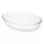 Forma oval GUARDINI em vidro borossilicato 35x24x7 cm 3L
