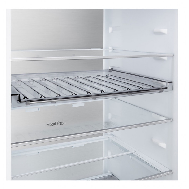 LG GBBS525APY frigorífico com congelador em baixo, 375 L Total No Frost, prateado