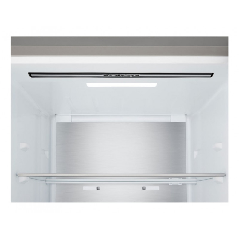 LG GBBS525APY frigorífico com congelador em baixo, 375 L Total No Frost, prateado