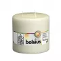 BOLSIUS Vela cilíndrica Mamoth com 3 pavios Ø150x150mm bege
