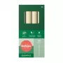 BOLSIUS Velas de mesa 8 unidades numa caixa 170/20mm pérola