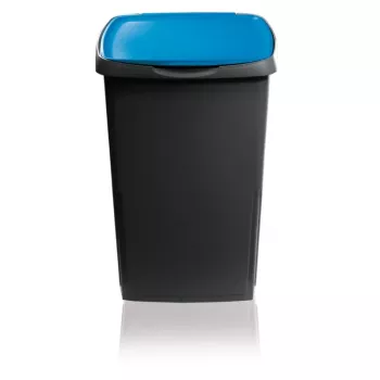 GIOSTYLE Eco Solution 45L contentor de resíduos cinzento-escuro/azul
