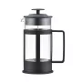 ASI COLLECTION Prensa de café GULFI M 600ml French Press, vidro borossilicato, preto/prateado