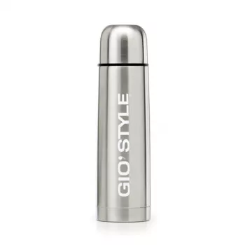 GIOSTYLE Garrafa térmica prateada 0,35L garrafa isotérmica