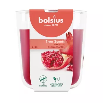 BOLSIUS Vela perfumada True Scents romã em vidro Ø97x85mm