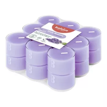 BOLSIUS True Scents Velas de chá com aroma de lavanda – pack de 18 velas perfumadas