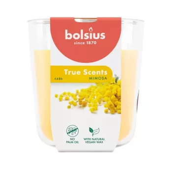 BOLSIUS True Scents Vela perfumada em vidro - Mimosa, 97x85 mm