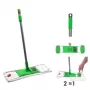 SAUBER Escova de chão 60cm com cabo telescópico