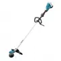 Roçadora a bateria Makita DUR368LZX3 36V (2x18V) sem escovas, largura de corte 350mm, punho de bicicleta, haste dividida, apenas ferramenta