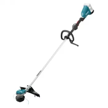 Roçadora a bateria Makita DUR368LZX3 36V (2x18V) sem escovas, largura de corte 350mm, punho de bicicleta, haste dividida, apenas ferramenta