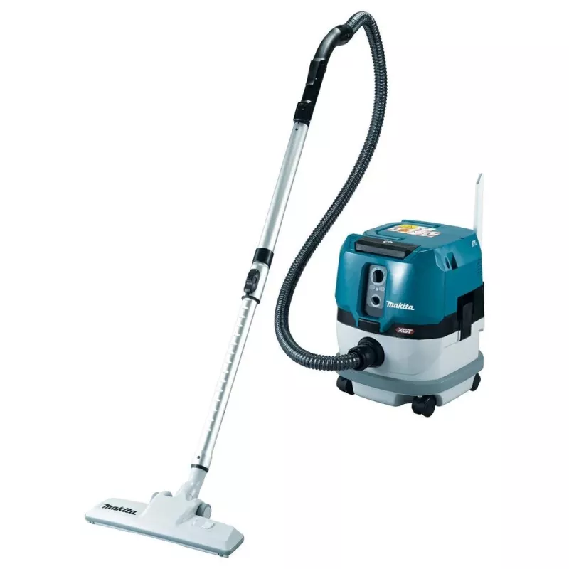 Aspirador de sólidos e líquidos Makita VC001GLZ 40V Max XGT sem escovas classe L, 8L seco / 6L líquido, filtro HEPA, compatível com AWS