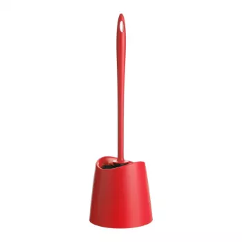 Escova de sanita TATAY WC-Standard vermelha com suporte