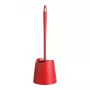 Escova de sanita TATAY WC-Standard vermelha com suporte