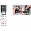 Carimbo de data autoentintado Trodat Printy Dater 4850L PAYÉ LE (FR), francês, 24 x 24 mm, preto 4850/L2