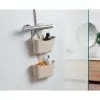 Prateleira de casa de banho multifunções suspensa TATAY 25x9x28cm Ecohome