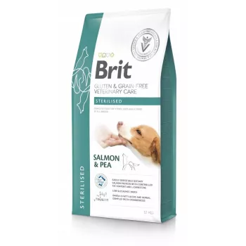 BRIT Grain Free Vet Care Dog Sterilised - ração seca para cães - 12 kg