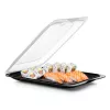 Recipiente de armazenamento TATAY para fruta e cocktail de sushi 17x25,2x3,2 cm preto