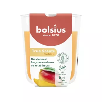 BOLSIUS True Scents vela perfumada de manga em vidro Ø80x73mm