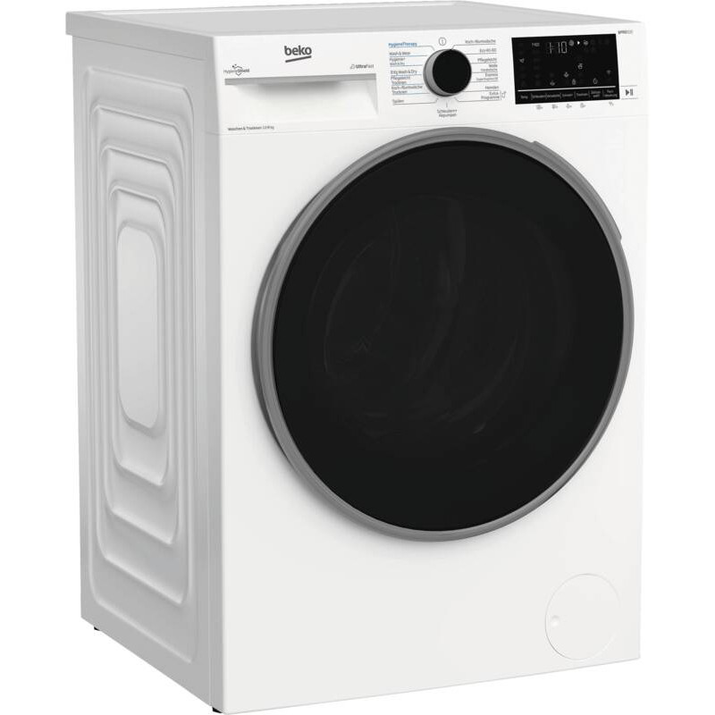 Beko B3DFT512447W máquina de lavar e secar 12 kg / 8 kg, 1400 rpm, classe energética D, branco