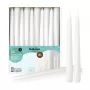 BOLSIUS Velas de mesa profissionais brancas 250/24mm pack de 30