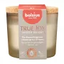 BOLSIUS True Joy Vanilla Delight vela perfumada em vidro com tampa de cortiça, Ø66x83 mm
