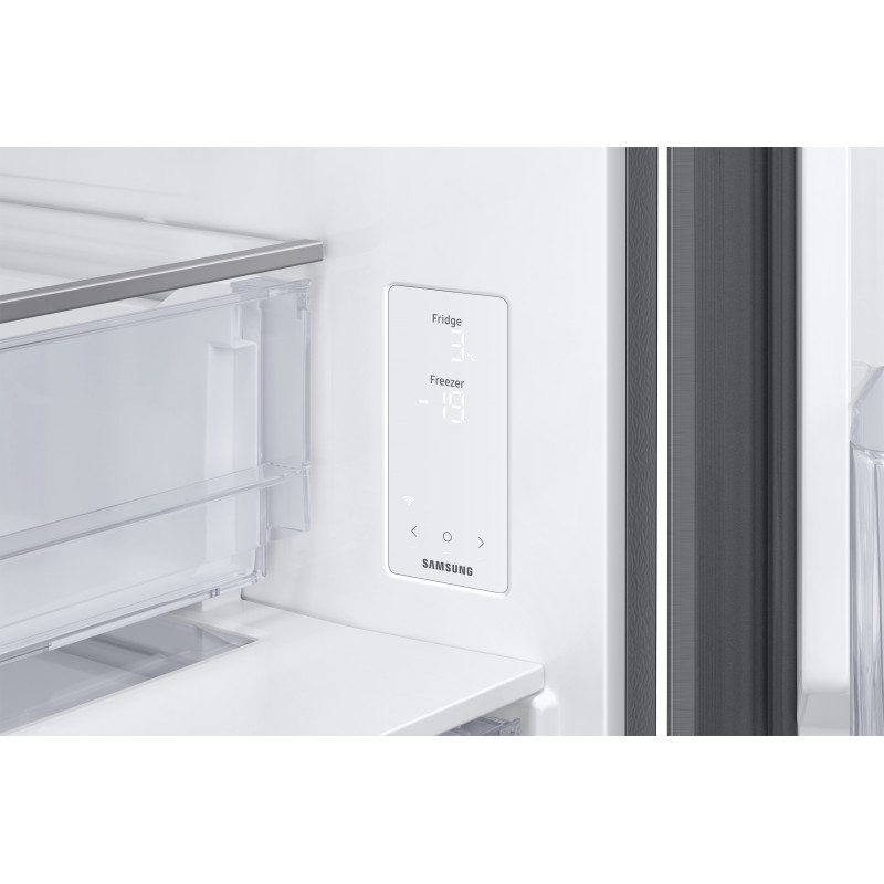 Samsung RB53DG706AS9EF Combinado de encastre livre 203 cm de altura classe de eficiência energética A prateado