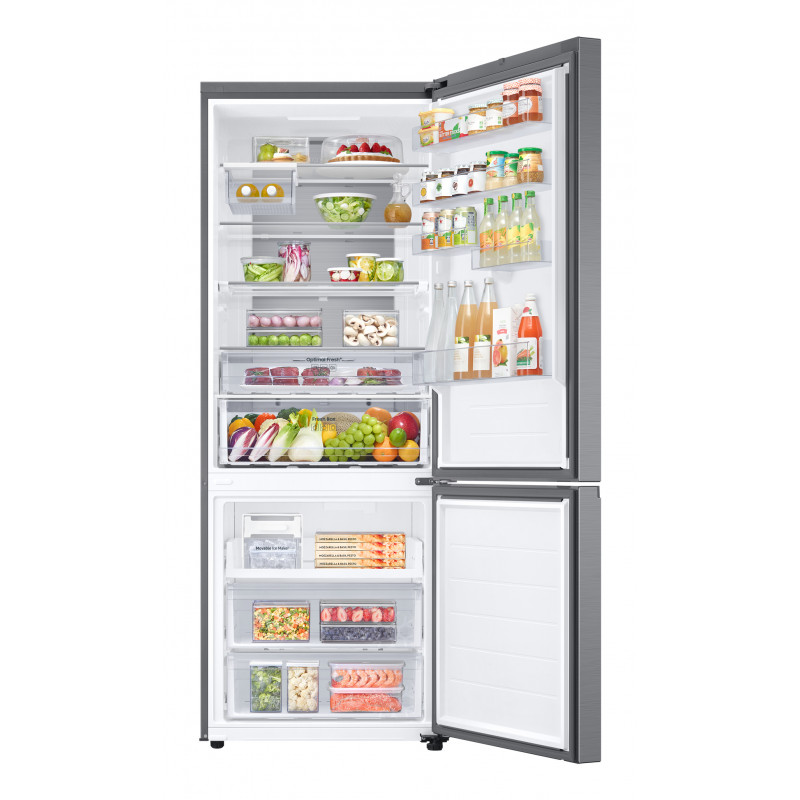 Samsung RB53DG706AS9EF Combinado de encastre livre 203 cm de altura classe de eficiência energética A prateado