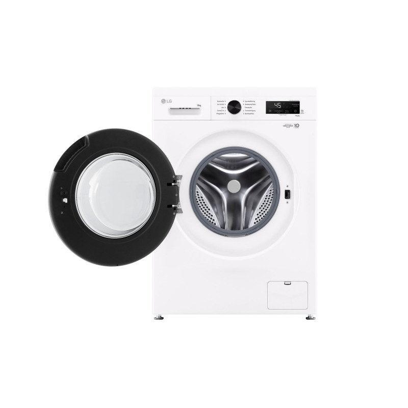 LG F4WB308Y máquina de lavar roupa de carga frontal 8 kg 1400 rpm com AI DD e vapor