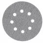 Makita D-65838 Disco de lixa 125mm P80 grão pack de 10 fixação de velcro 8 furos