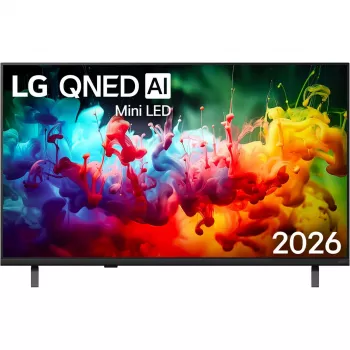 LG 43QNED7EB3C 43 polegadas QNED 4K UHD Smart TV com webOS 24 e processador AI