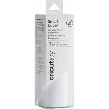 Cricut Joy Smart Vinyl Permanente Branco 5,5 polegadas x 4 pés (2007359)