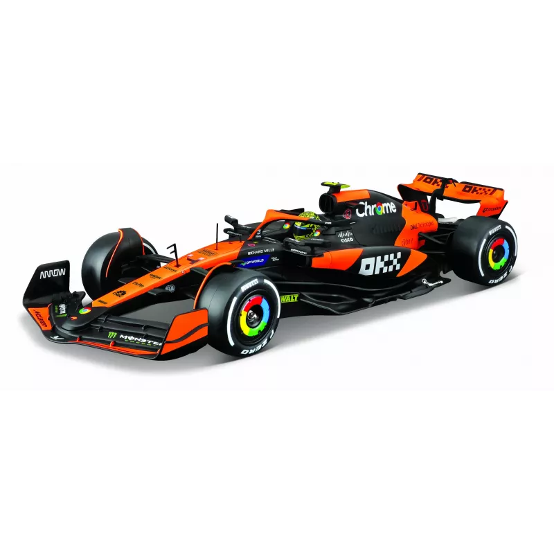 MaistoTech 582359N F1 McLaren MCL38 ´24 Miami Version #4 Norris 1:24 carro RC de iniciação, carro de corrida elétrico
