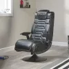 X Rocker Pro 4.1 cadeira gaming de pedestal com som surround 2.1, vibração, Bluetooth - preta