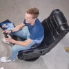 X Rocker Pro 4.1 cadeira gaming de pedestal com som surround 2.1, vibração, Bluetooth - preta