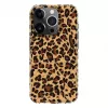 Evelatus Apple iPhone 15 Pro Capa de policarbonato padrão leopardo