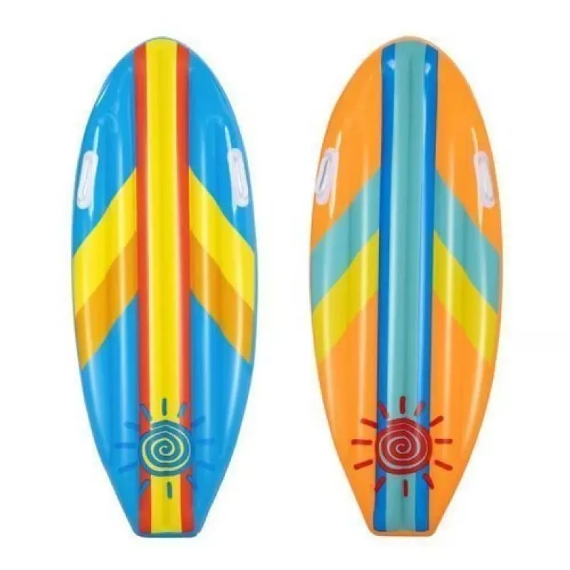 Bestway 42046 Flutuador insuflável de rio 135 cm amarelo e azul