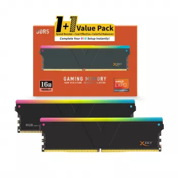 V-Color Manta XSky RGB 16GB DDR5-6000 CL30 EXPO módulo de memória, preto