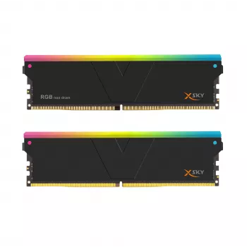 V-Color Manta XSky RGB 16GB DDR5-6000 CL30 EXPO módulo de memória, preto