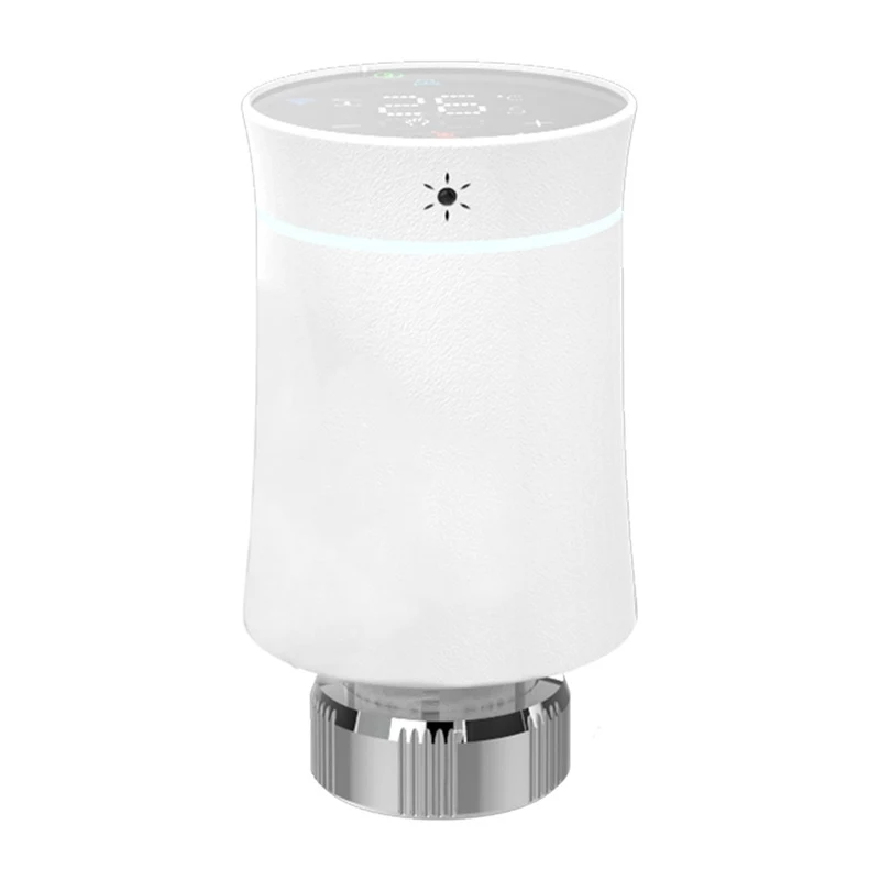 MOES TRV BY100 cabeça termostática ZigBee com toque