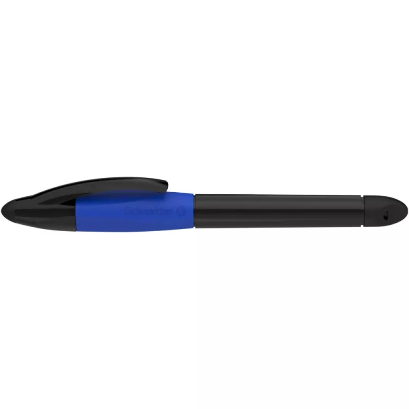 Schneider Base Ball caneta roller preta corpo tinta azul 0,6 mm